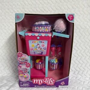 My Life As Cotton Candy & Popcorn Machine 52-Piece Play Set (040728)